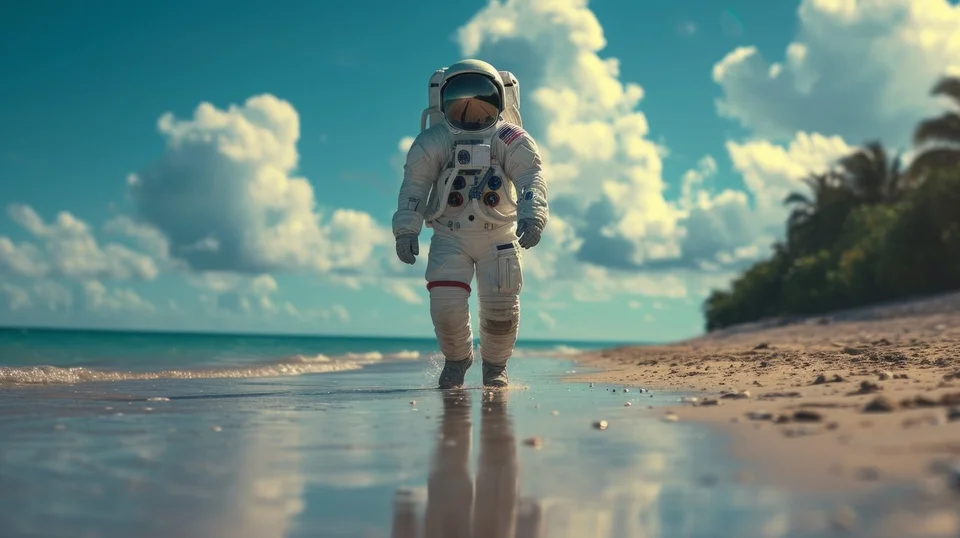 Scenic view of Florida’s Space Coast beach – expert cleaning services by AbracadaClean